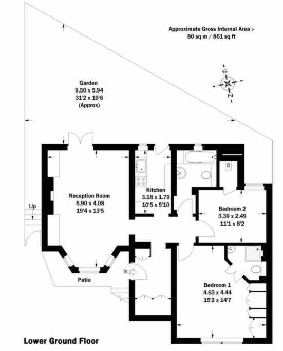 Beautiful 2 Bed/ 2 Bath Notting Hill Garden Flat Apartamento Londres Exterior foto